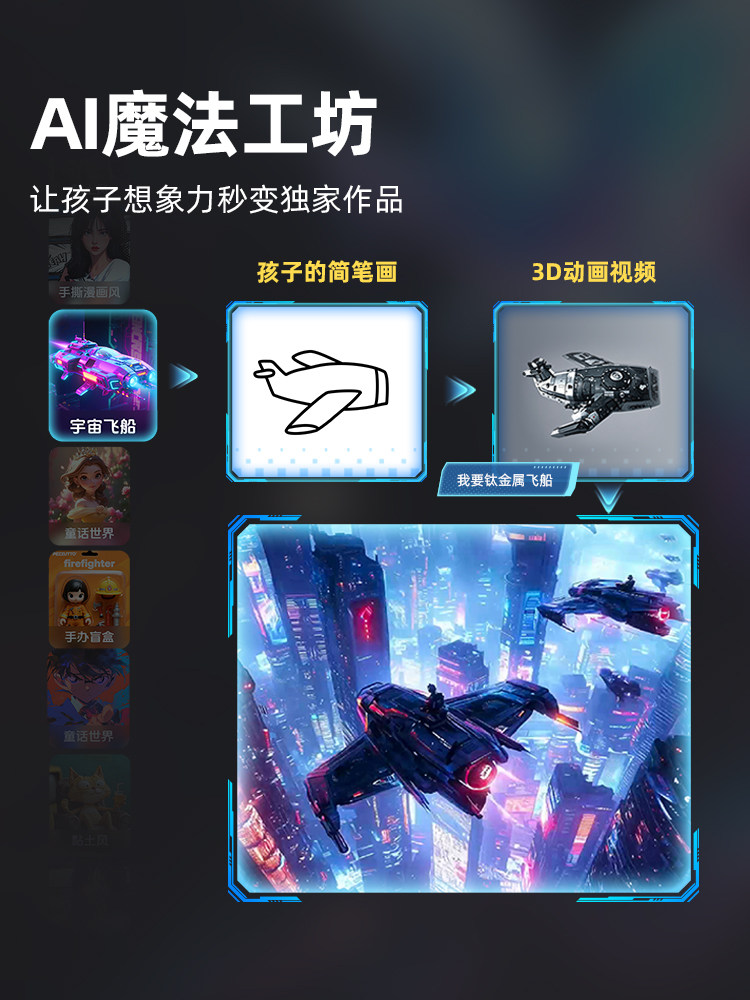 Hearing Bear X3 Learning Companion Mobile Phone for Teenagers, Learning Phone That Can Make Calls and Locate Students, Parental Control for Internet Addiction, Special Ai Smart Learning Companion Phone for Middle and High School Students