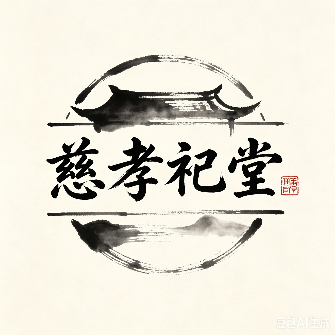 慈孝祀堂祭祀用品店的LOGO