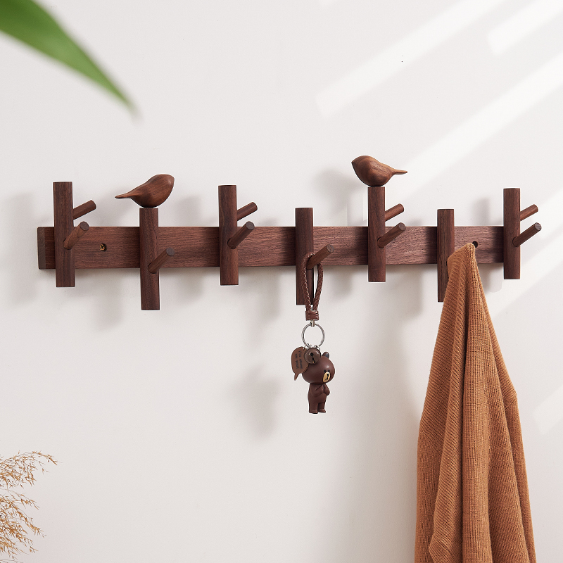 Clothes Hook for Entryway, Wall Hook for Key Storage, Creative Row of Hooks for Wall Decoration Clothes Hook for Entryway, Wall Hook for Key Storage, Creative Row of Hooks for Wall Decoration