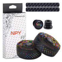 Road handlebar straps Dead-fly bicycle straps Non-slip breathable sweat-absorbent silicone strapping PU EVA leather handlebar straps