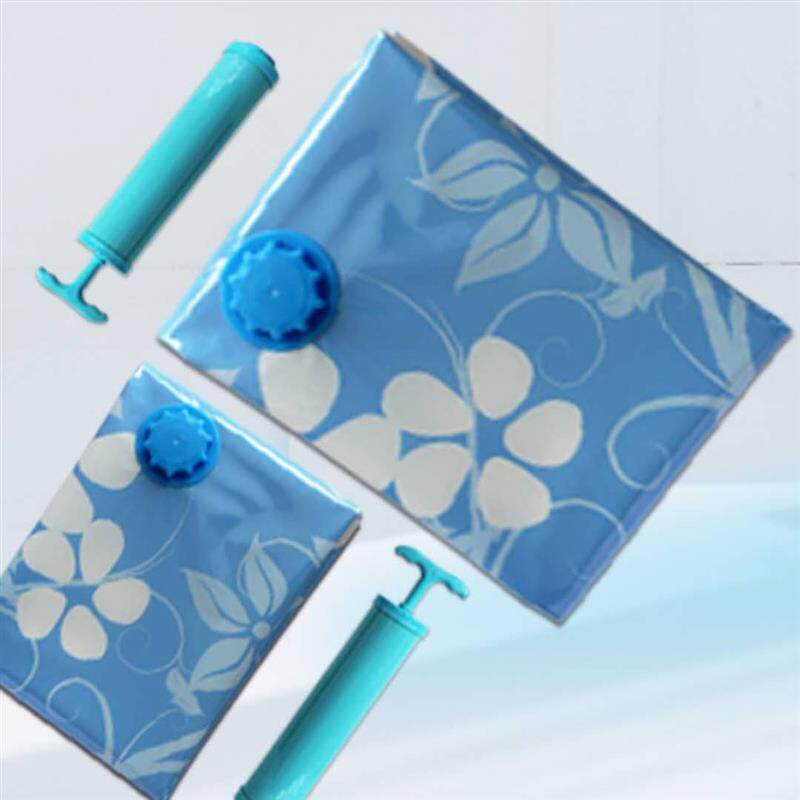 Free Pressure Manual Containing Bag Plastic Packaging Bag Suction Vacuum Compression Bag Hand Press Type Compression Belt Suction Vacuum-Taobao