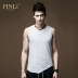 Bộ sản phẩm PINLI 2016 hè mới thời trang nam mặc Slim cổ tròn thấm mồ hôi vest nam chạm đáy áo M017 áo lót nam sát nách Lót