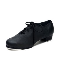Sansha (sansha) leather face kick tap dance shoes women black lacing practice dance shoes TA02LPI black 3