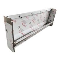 Stainless steel urinal manufacturer army mens wall-mounted 304 toilet vertical trough place wash basin urinal