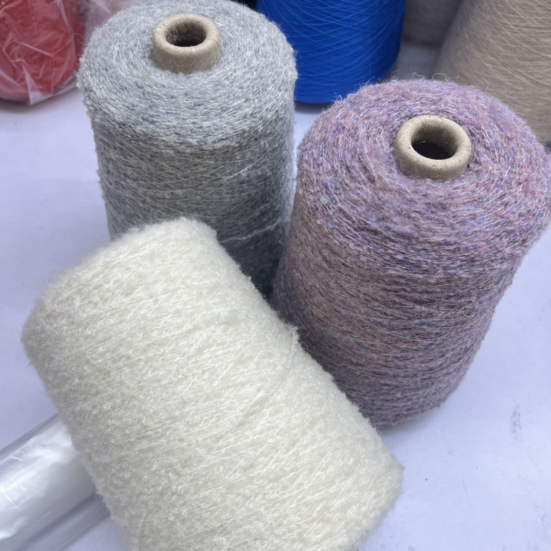 Peruvian Barcode Loop Yarn/ 88% Peruvian Highland Wool/ Skin-Friendly, Soft, Delicate, Comfortable, and Warm