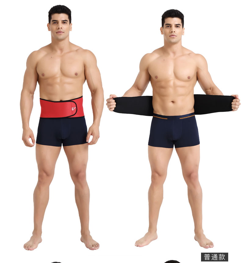 Đai tập thể dục squat eo thắt lưng nam và nữ body định hình thể thao rèn luyện cơ thể bảo vệ bụng chuyên nghiệp để giữ ấm xuân hè. - Dụng cụ thể thao băng đầu gối bảo vệ dây chằng