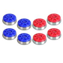 High-end 58 lotus shaped shuffleboard cakes shuffleboard table accessories set of 8 shuffleboard balls