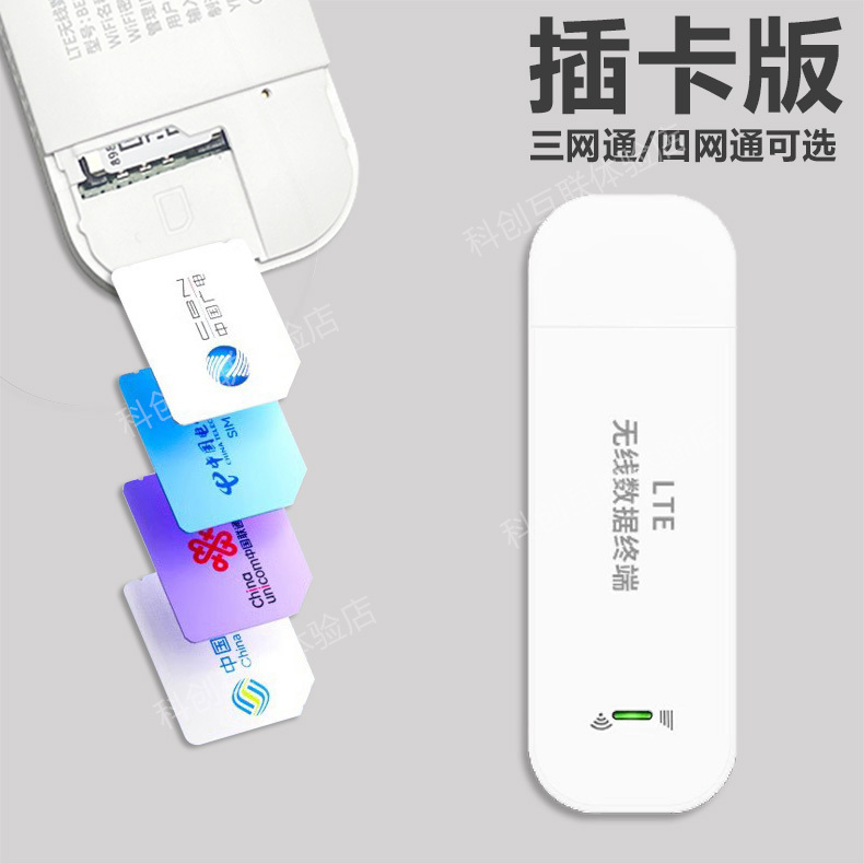 Plug-In Card Portable Wifi Wireless Network New Smart Mobile Portable Car-Mounted USB Internet Sim Router