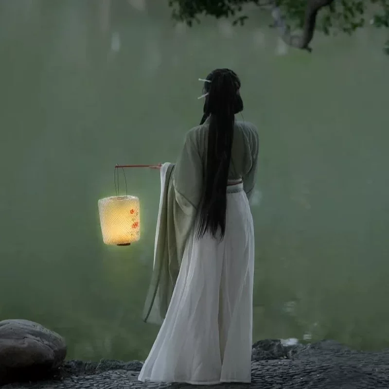 [Холодный стиль Джин стиль Hanfu женское платье фея стиль элегантный]