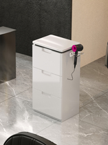 Hairdressing tool cabinet barber shop Internet celebrity barber shop special storage locker log paint perm dyeing cabinet drawer