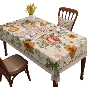 American rectangular tablecloth waterproof and oil-proof without washing