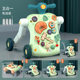 Baby Push Walker to Prevent O-Shaped Legs, Multifunctional Anti-Rollover, Baby Can Sit On, Children's Learning-To-Walk Toy