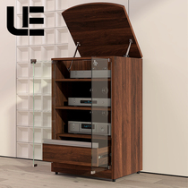 Youli Deluxe Edition Amplifier Cabinet Professional Audio Cabinet Home Theater KTV Equipment Cabinet with Lock Audio Cabinet