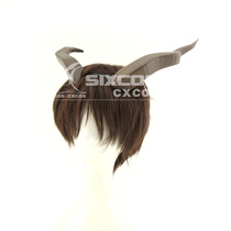Chainsaw Man Eve Figth Song Headgear Dragon Horns COS Headgear Customized Halloween Animal Horns
