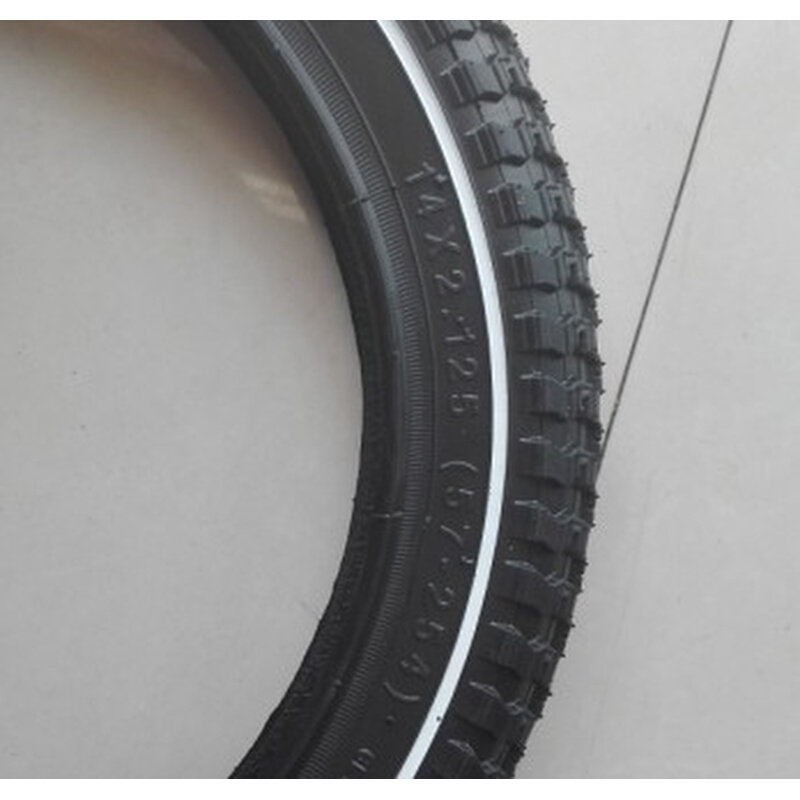 Cycling 14X2 125 outer tire 14 inch child bike tire (57-254) 14X2 125 outer tire inner tube-Taobao