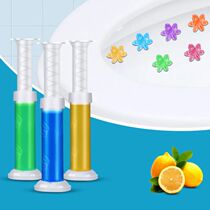 Toilet Cleaner Deodorant Flower Gel Air Freshener Aromatic T