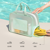 Sports swimming bag waterproof large capacity dry and wet separation toiletry bag swimsuit storage bag fitness bathing bag beach bag