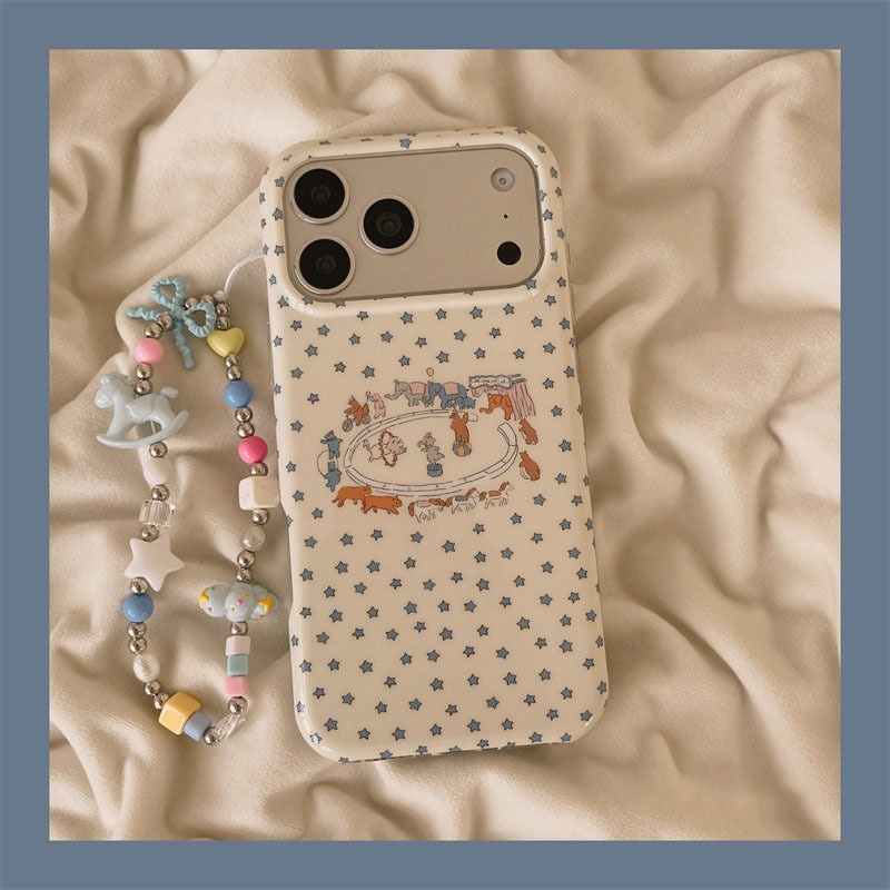 Japanese Demiu Blue Star Carousel Chain Suitable for Apple 17 Pro Max Phone Case, Japanese and Korean Style iPhone 18 New Model 15 Anti-Drop 18 Pro Women's Model 13 Full-Cover Phone Case Hard Shell Japanese Demiu Blue Star Carousel Chain Suitable for Apple 17 Pro Max Phone Case, Japanese and Korean Style iPhone 18 New Model 15 Anti-Drop 18 Pro Women's Model 13 Full-Cover Phone Case Hard Shell