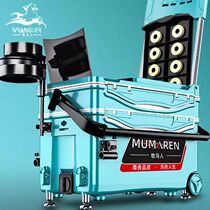 Handing Wrangler fishing box new full set of fishing box ultra-light multi-functional Taiwan fishing gear box fishing box full set of fishing gear