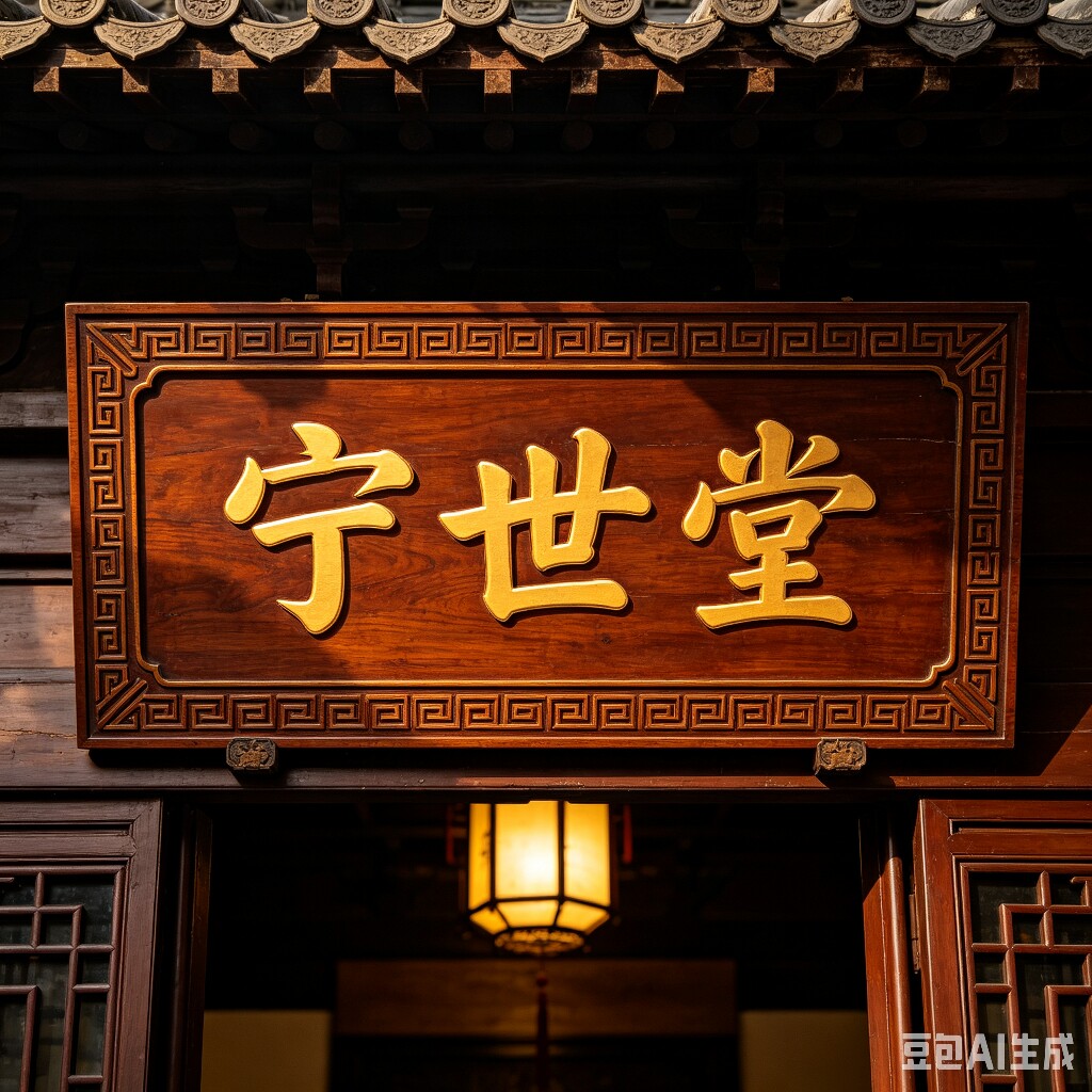 百年宁世堂的LOGO