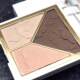 Three-Color High-Gloss Blush and Contouring All-In-One Palette Glitter Face Brightening Nose Shadow Shadow Face Slimming Matte Fairy Contouring Powder
