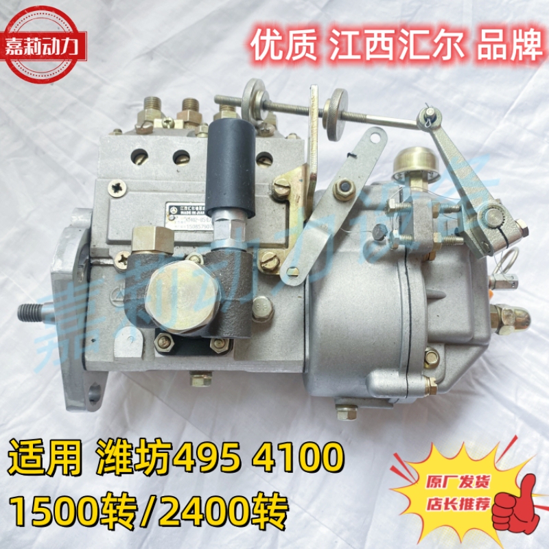 Jiangxi Hui'Er High-Pressure Oil Pump Assembly 4I402/4I403 Is Suitable for Weifang Diesel 4100 Generator Fuel Injection Pump