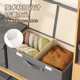 Clothing storage box storage box household clothing underwear sorting box student dormitory wardrobe basket storage box