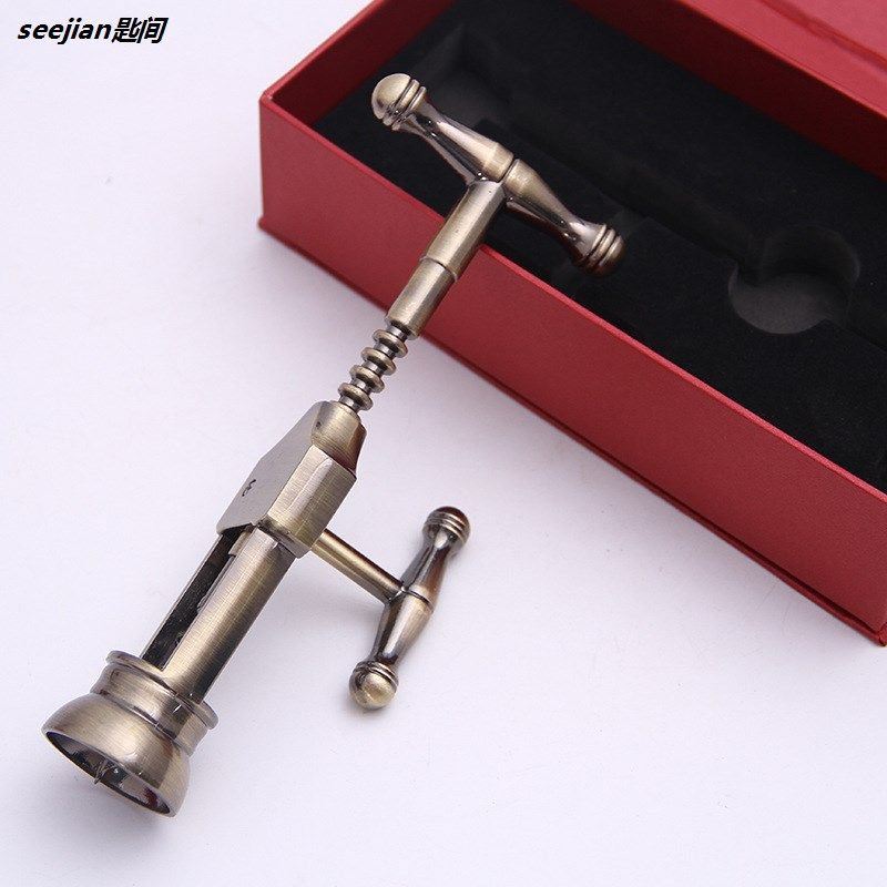 Ancient Bronze Bottle Opener Gift Box Loaded Red Wine Bottle Opener Retro Zinc Alloy Wine Red Wine Multifunction Bottle Opener-Taobao