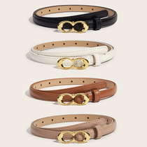 Japan FC belt womens style new versatile fashion decorative jeans retro small trousers womens belt