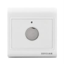 Type 86 surface-mounted touch switch human body induction intelligent delay home touch panel corridor control energy-saving LED light