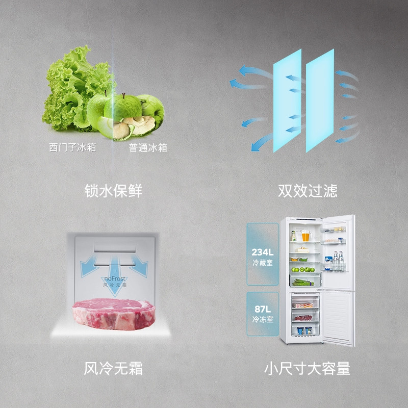 西门子KG32NV21EC冰箱图片