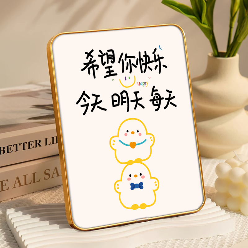 Я надеюсь, вы счастливы, обстановка рабочего стола, фоторамка, прихожая, креативная гостиная, украшение спальни, счастливое маленькое украшение, продвинутый