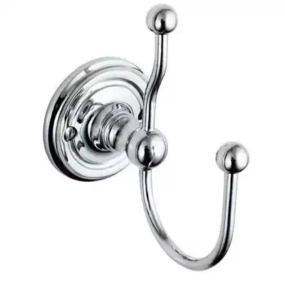 Butterfly pottery bathroom room pendant bathtub shelf Silver series British style pure copper chrome plated retro punching outlet