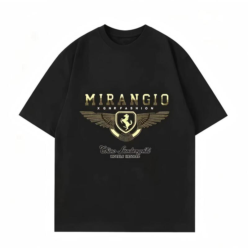 【International Original Order】 ‌ 】【13】Trendy Brand Unisex Summer Loose-Fitting Printed Casual Short-Sleeve T-Shirt - Mira Horse