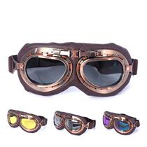 Retro Motorcycle Goggles Glasses Glasses Vinitage Vinitage Moto Classic Goggle