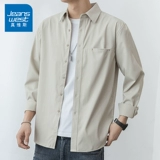 Трендовая осенняя демисезонная рубашка, куртка, оверсайз