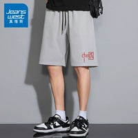 Шорты DK13 - небольшая метка Китай Светло Серый (напечатано слева внизу)