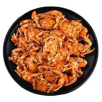 Spicy crab snacks spicy crispy ready-to-eat sea crabs post-90s childhood nostalgia spicy crab meat bags