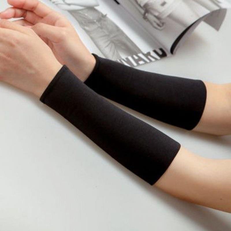 Ice Sleeves, Half-Length Cooling Wrist Tattoo Sleeves for Men, Short Forearm Cycling Cover, Ice Silk Arm Sleeves, Tennis Arm Sleeves