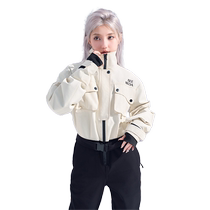 ISEEMIGGA (worksuit one-piece) ski suit one-piece slim veneer waterproof and windproof 3L jacket