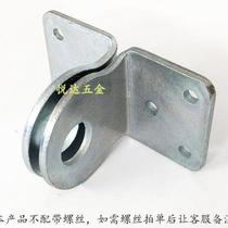 Rural gate lock iron galvanized door lock thickened iron door wooden door door buckle door nose right-angle buckle