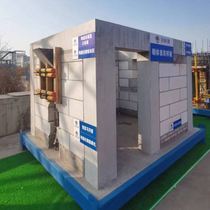 Construction site construction standardization quality model process technology display area model main structure model room