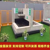 Building component model display area construction site construction method finished product approach construction process quality model room Shandong manufacturer