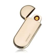 百诚USB充电火机 创意超薄电热丝防风男女点烟器定制火机爆款批