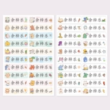 Водонепроницаемая водостойкая нервущаяся детская прозрачная самоклеющаяся именная наклейка для детского сада, делается под заказ