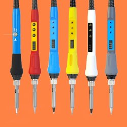 Electric soldering iron For Home electric soldering pen small maintenance welding tools professional high-power welding station internal heat 60W adjustable temperature
