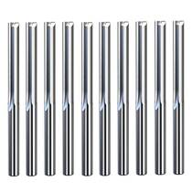 10pcs lot 3 175mm Shank 2 Flute Straight Slot Milling Cutter