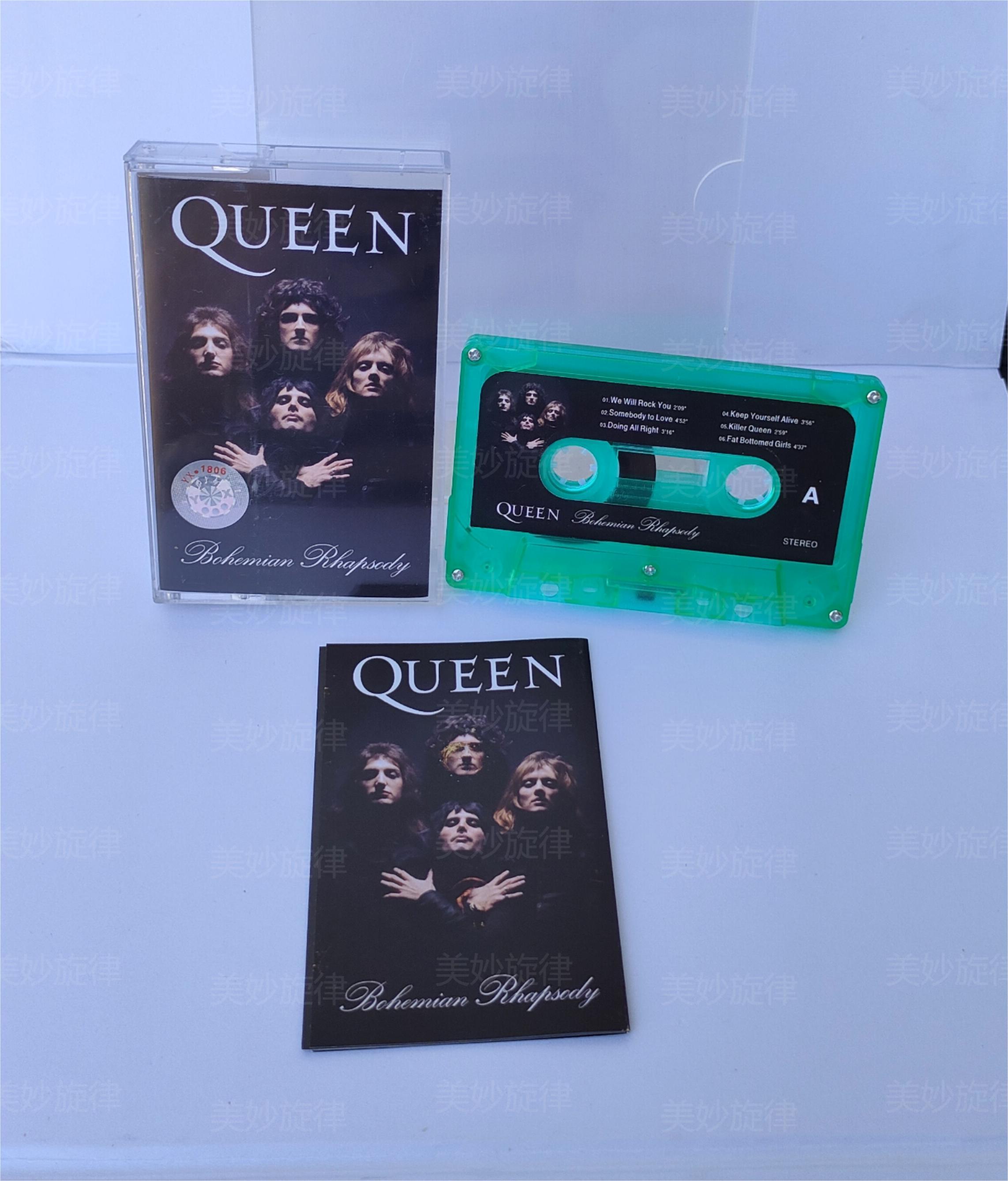 Follow up to tape English rock song Queen band QUEEN brand new undemolished nostalgic old card with-Taobao