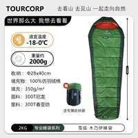 Snow Fox Mummy Sleeping Bag 2 кг осени и зимняя модель имитация хлопковой начинки