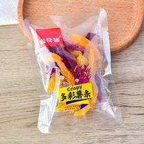 Love Food Cat Colorful French Fries Dried Sweet Potatoes Dried Purple Sweet Potatoes Dried Sweet Potatoes Bulk Two-color French Fries Leisure Snacks Snack Food